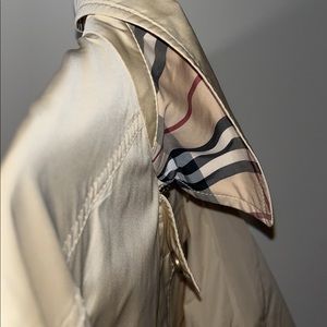 Burberry Cream Windbreaker